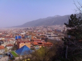 A general view of the Bursa City.